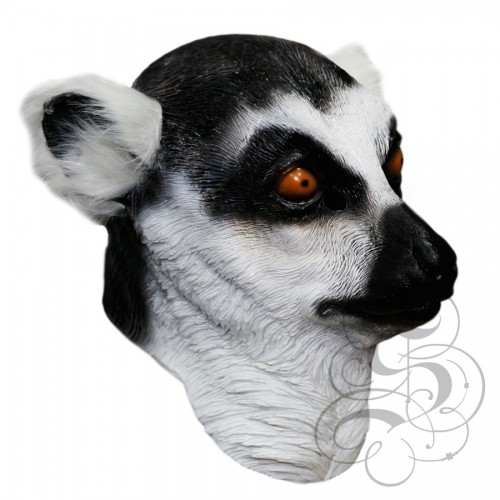 Latex Lemur Mask Animal Overhead Party Mask